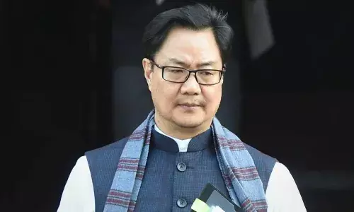 संसद से EC दफ्तर तक INDIA ब्लॉक के मार्च पर भड़के किरेन रिजिजू