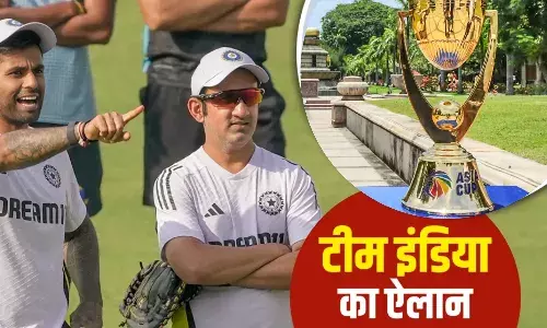 भारतीय टीम का ऐलान