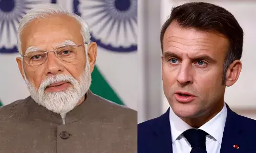 मोदी-मैक्रों की फोन पर चर्चा