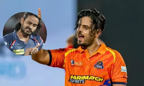 नीतीश राणा और दिग्वेश राठी के बीच ऑन-फील्ड टकराव, अंपायर को करना पड़ा हस्तक्षेप