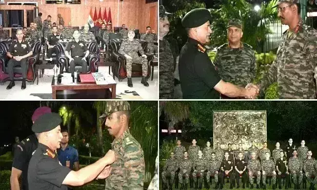 सेना प्रमुख ने लिकाबाली सैन्य अड्डे का दौरा करके एलएसी पर देखीं युद्ध की तैयारियां