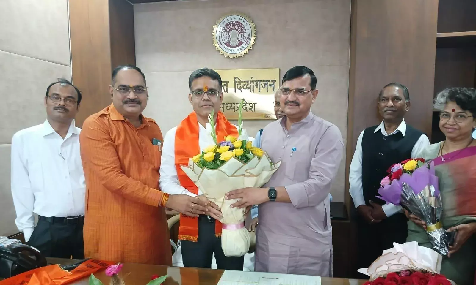 डॉ. अजय खेमरिया ने संभाला दिव्यांगजन आयुक्त का कार्यभार