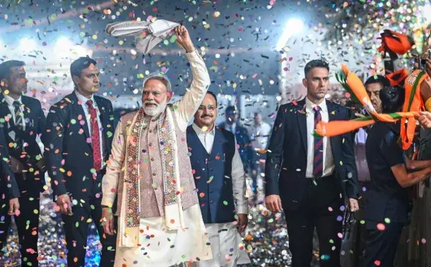 बिहार में भगवा परचम