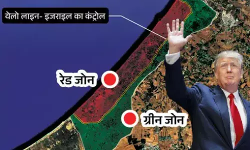 अमेरिका का नया गाजा मॉडल: एक हिस्सा इंटरनेशनल कंट्रोल में, दूसरा रेड जोन