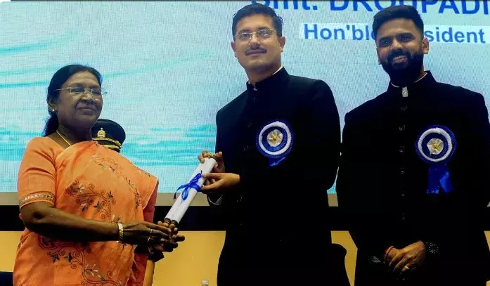 “जल संरक्षण में चमका गुना: राष्ट्रपति ने नगर पालिका को नेशनल वॉटर अवॉर्ड से नवाज़ा”