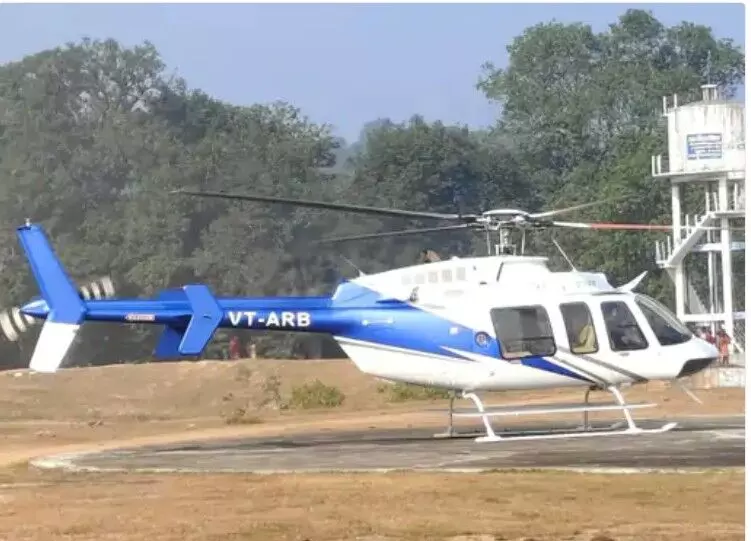 भोपाल-इंदौर से आज से पीएमश्री हेलीकॉप्टर