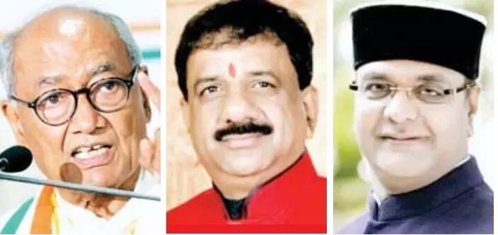 नक्सली हिड़मा के एनकाउंटर पर दिग्विजय के सवाल, बीजेपी ने किया पलटवार नक्सली हिड़मा के एनकाउंटर पर दिग्विजय के सवाल, बीजेपी ने किया पलटवार