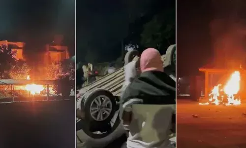 VIT सिहोर हॉस्टल में आगजनी और तोड़फोड़, तीन छात्रों की मौत की खबर