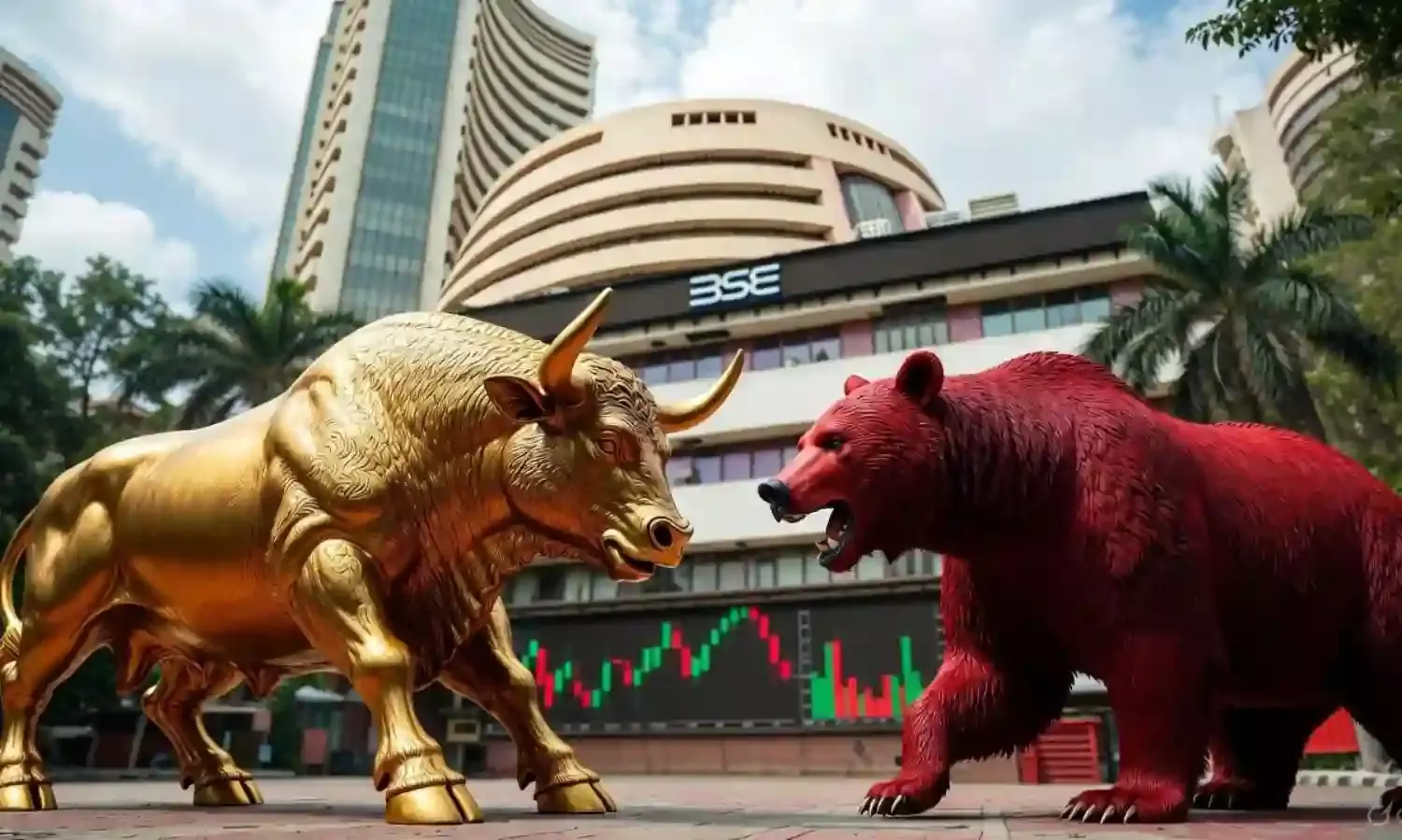 रिकॉर्ड के पास पहुंचने के बाद बिगड़ी शेयर बाजार की चाल! सेंसेक्स-निफ्टी ऊंचाई से लुढ़के, जानें स्टॉक मार्केट का अपडेट