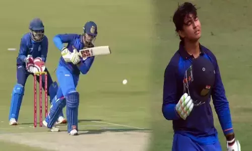 14 साल वैभव सूर्यवंशी ने प्रथ्वी शॉ के बॉलरों का उड़ाया गर्दा, T-20 में जड़ा तीसरा शतक, 16 मैचों में बना दिया इतिहास