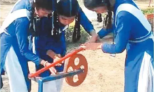 स्कूल में नवाचार: शिक्षकों ने अपने 10 लाख रुपए खर्च कर बनाया मैथ्स पार्क