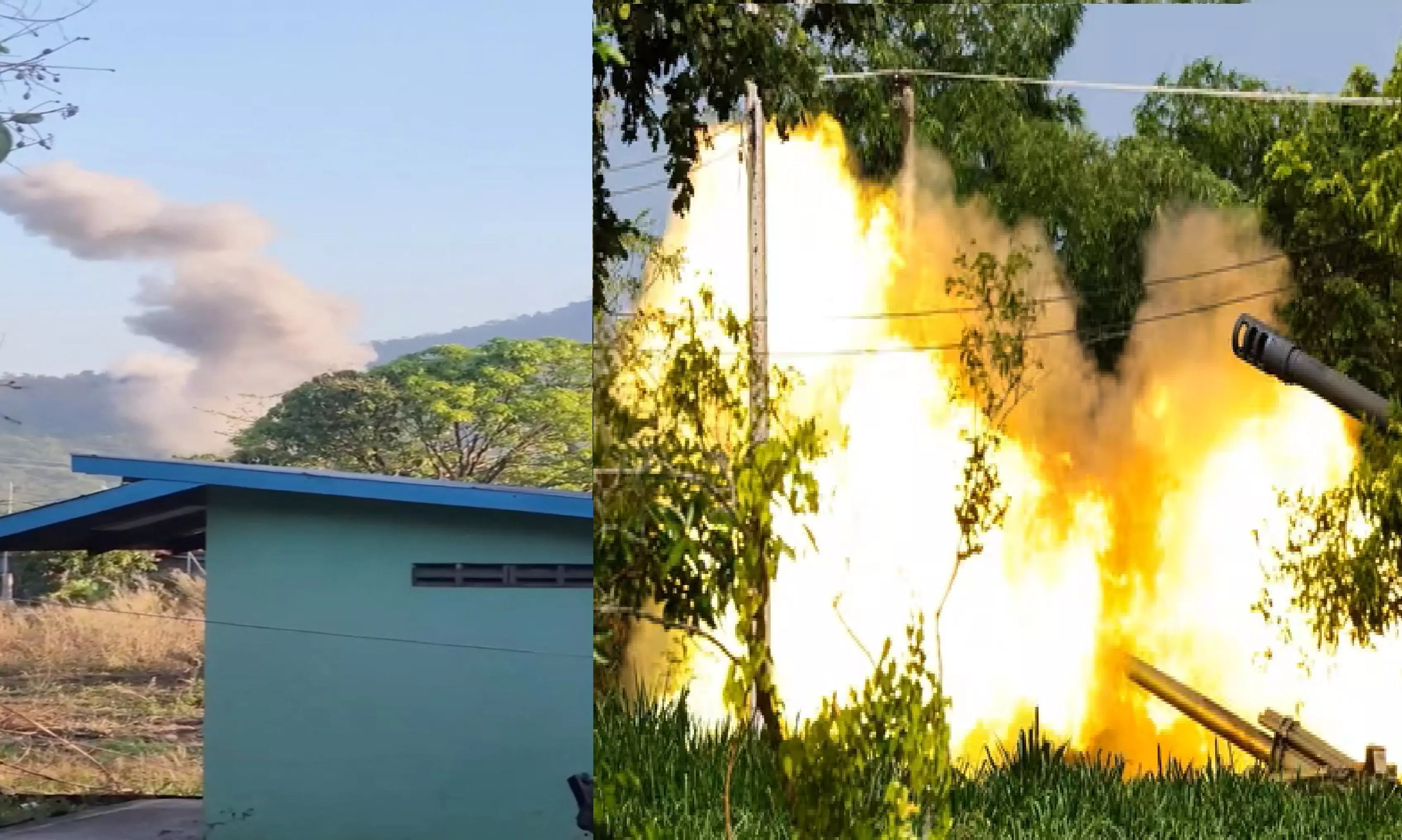 थाईलैंड-कंबोडिया सीमा पर फिर भड़की हिंसा: एयरस्ट्राइक से तनाव बढ़ा थाईलैंड-कंबोडिया सीमा पर फिर भड़की हिंसा: एयरस्ट्राइक से तनाव बढ़ा