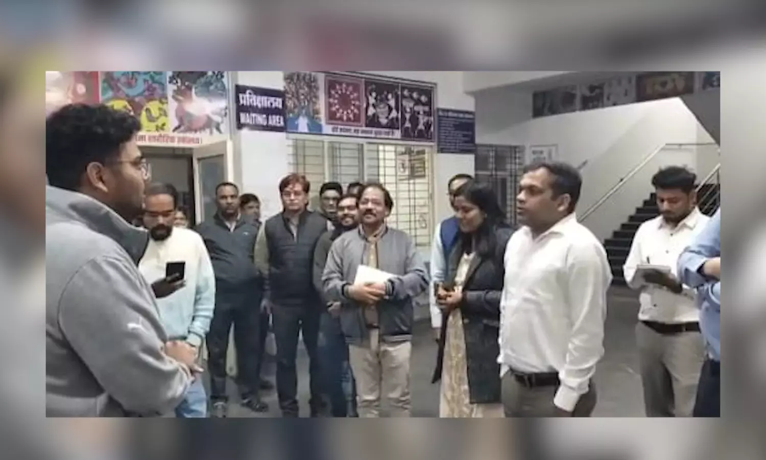 सिविल अस्पताल के औचक निरीक्षण पर पहुंचे कलेक्टर,गंदगी देख स्टाफ और CMHO की लगा दी क्लास