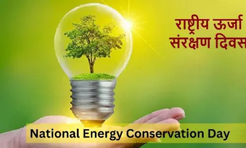 राष्ट्रीय ऊर्जा संरक्षण दिवस: आज का अनुशासन, कल की राष्ट्रीय सुरक्षा राष्ट्रीय ऊर्जा संरक्षण दिवस: आज का अनुशासन, कल की राष्ट्रीय सुरक्षा