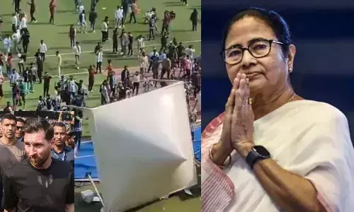 मेसी के कार्यक्रम में अव्यवस्था पर ममता की माफी, BJP ने क्यों बताया इंटरनेशनल बेइज्जती मेसी के कार्यक्रम में अव्यवस्था पर ममता की माफी, BJP ने क्यों बताया इंटरनेशनल बेइज्जती