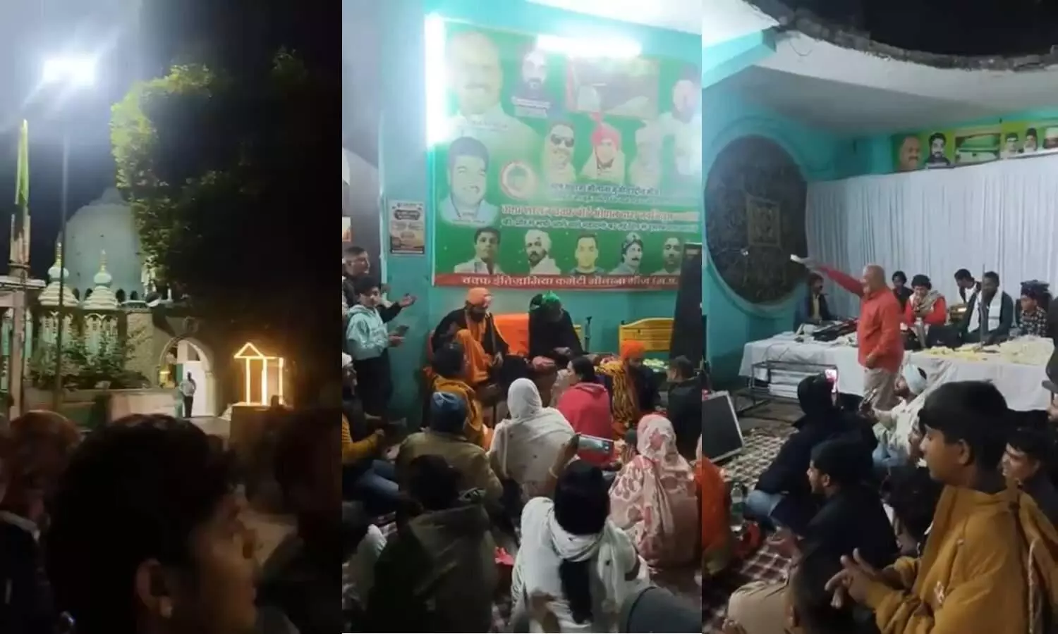 दरगाह में हनुमान चालीसा का पाठ, मुस्लिम लोगों ने दिया साथ, शिष्यों के साथ पहुंचे थे संत