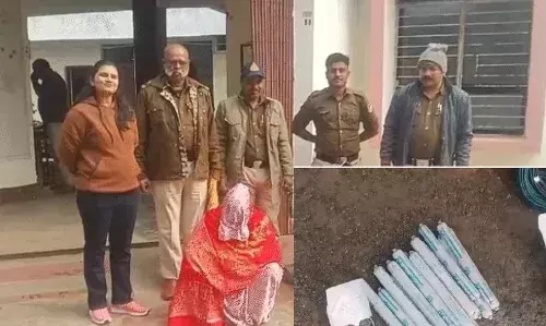 400 विस्फोटक UP से MP पहुंचे, महिला समेत दो गिरफ्तार: रीवा पुलिस ने जाल बिछाकर पकड़ा