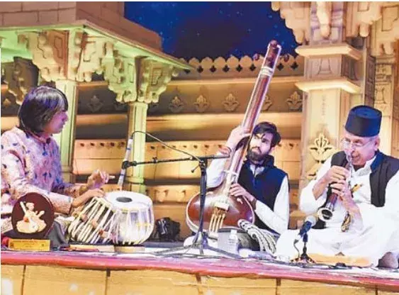 सुर, ताल और भक्ति में रची तानसेन की तीसरी संध्या, श्रोताओं ने लिया अलौकिक आनंद