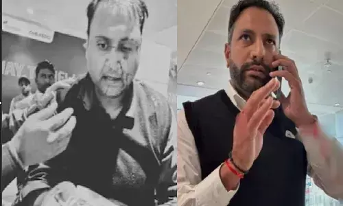 दिल्ली एयरपोर्ट पर बवाल: पायलट ने पैंसेजर को बेटी के सामने पीटा