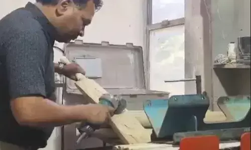 आपने सुना है बांस का क्रिकेट बैट: MP  के युवक ने पेटेंट के लिए किया आवेदन