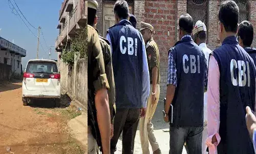 बीजापुर CBI की रेड, डाक विभाग में रिश्वत लेते चार कर्मचारी रंगे हाथों गिरफ्तार
