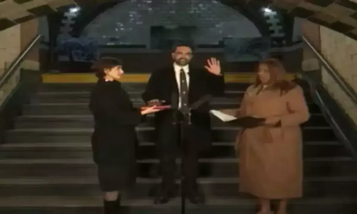 पहली बारः ज़ोहरान ममदानी ने कुरान पर हाथ रखकर न्यूयॉर्क के मेयर की शपथ ली