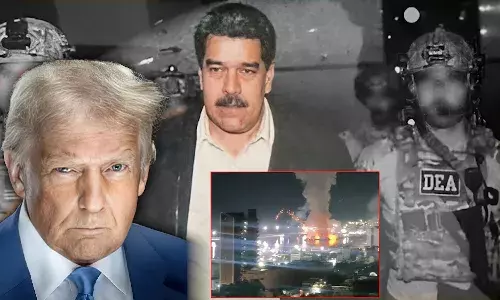 वेनेजुएला में अमेरिका का हमला, ट्रंप का राष्ट्रपति मादुरो को पकड़ने का दावा, उपराष्ट्रपति ने मांगे सबूत वेनेजुएला में अमेरिका का हमला, ट्रंप का राष्ट्रपति मादुरो को पकड़ने का दावा, उपराष्ट्रपति ने मांगे सबूत