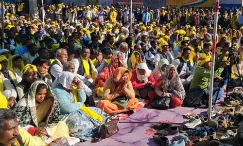 मंडला नाम बदलने की खबर, आहट के बीच गोंगपा का बड़ा प्रदर्शन, प्रशासन का आया जवाब