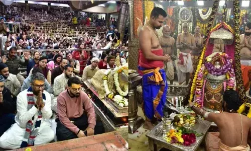 इंदौर वनडे से पहले महाकाल की शरण में विराट कोहली, भस्म आरती के दर्शन कर लिया आशीर्वाद