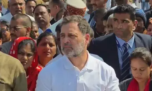 इंदौर के भागीरथपुरा पहुंचे राहुल गांधी, दूषित पानी पीड़ितों से मिलकर क्या बोले?