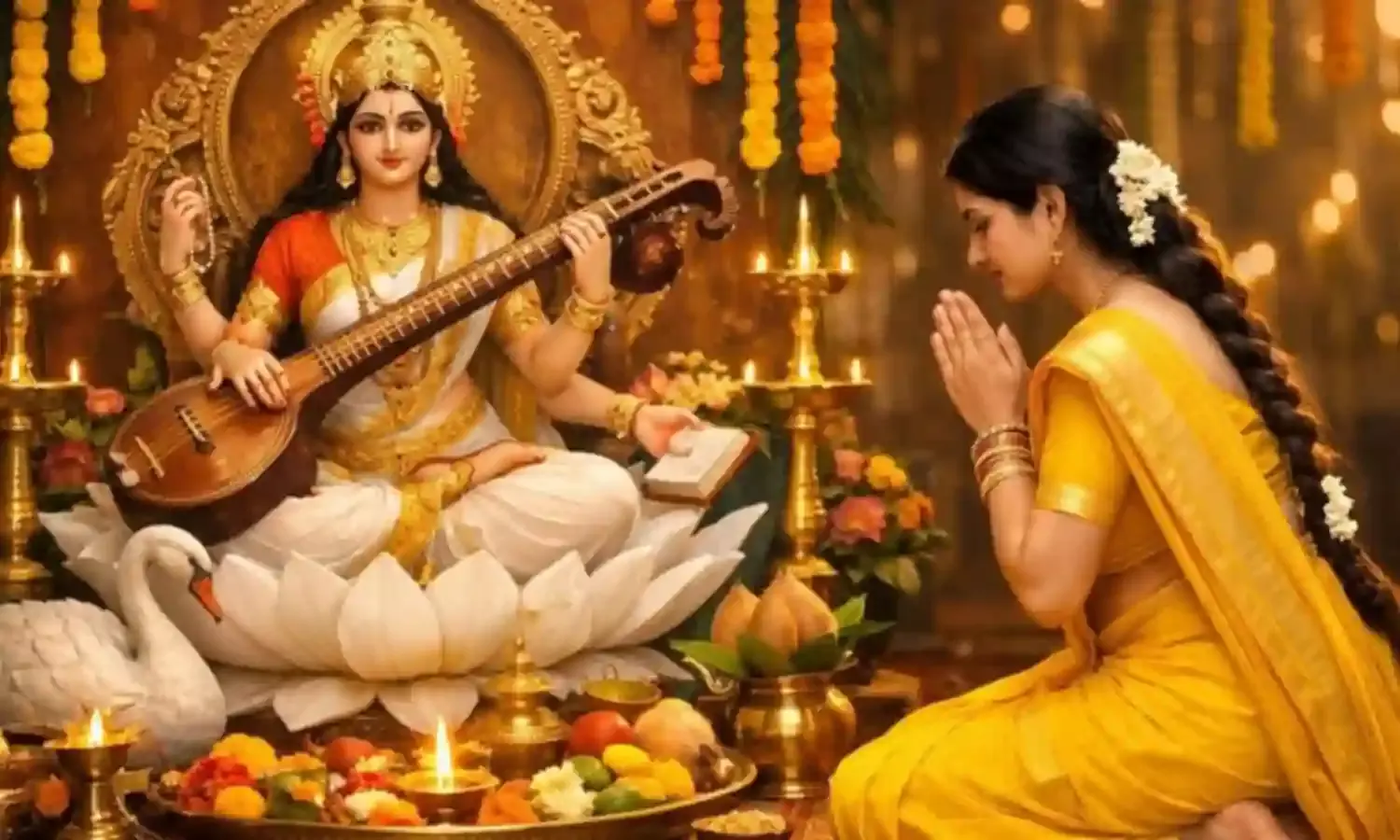 बसंत पंचमी पर आखिर पीले रंग का क्या है महत्व? जानें इसके पीछे की वजह बसंत पंचमी पर आखिर पीले रंग का क्या है महत्व? जानें इसके पीछे की वजह