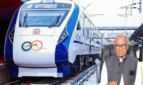 भोपाल से जोधपुर तक चले वंदेभारत, पूर्व CM दिग्विजय सिंह ने रेल मंत्री को पत्र लिखकर की मांग
