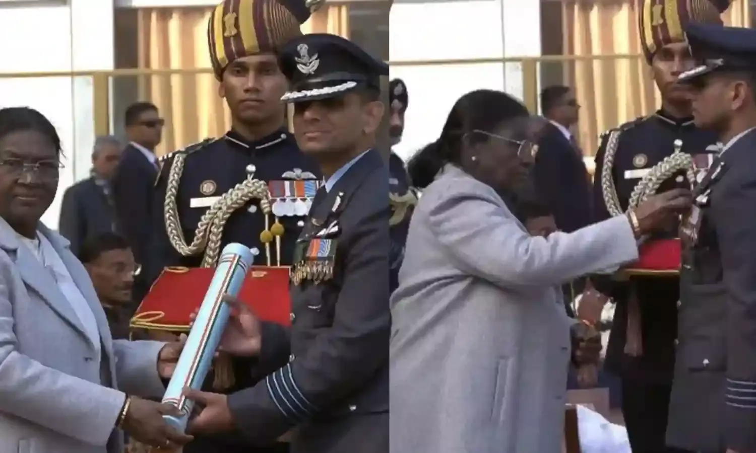 77वें गणतंत्र दिवस पर ग्रुप कैप्टन शुभांशु शुक्ला को अशोक चक्र से किया सम्मानित