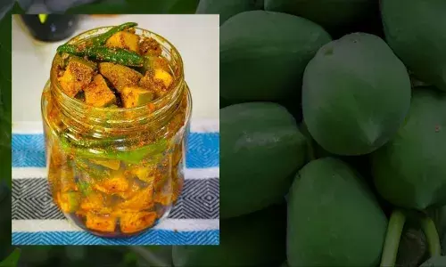 घर पर कैसे बनाएं कच्चे पपीते का अचार ? इसके फायदे जानकर आप भी हैरान रह जाएंगे घर पर कैसे बनाएं कच्चे पपीते का अचार ? इसके फायदे जानकर आप भी हैरान रह जाएंगे