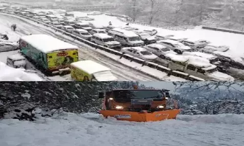 हिमाचल-उत्तराखंड में बर्फ की मार: 889 सड़कें बंद, मैदानी राज्यों में बारिश-कोहरे की वापसी