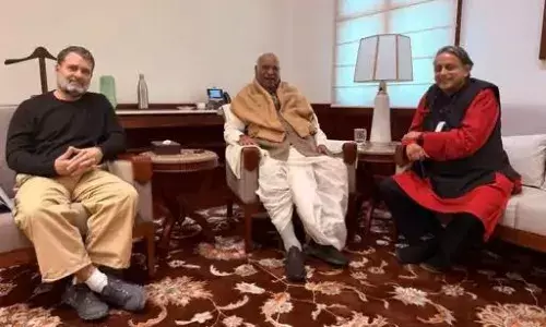 कांग्रेस में मतभेद की अटकलों के बीच थरूर की खड़गे-राहुल से मुलाकात, बोले- सब ठीक है