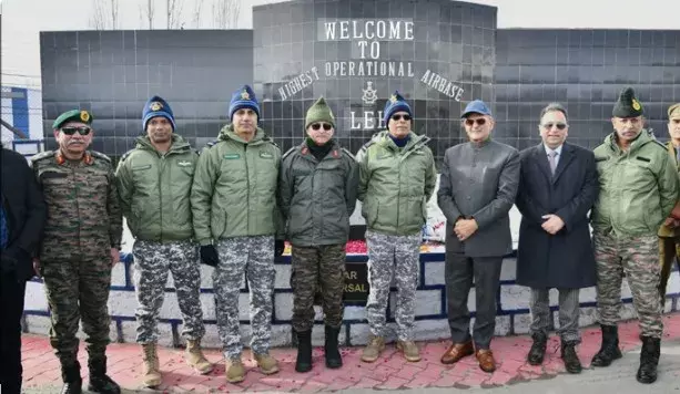 ऊंचाई की चुनौती पार, लेह एयरफोर्स स्टेशन का नया रनवे