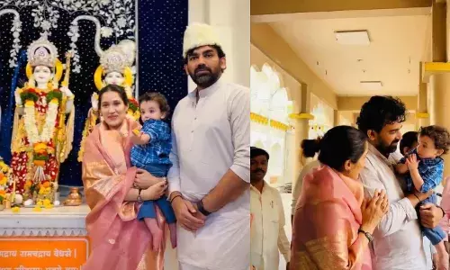 पत्नी और बेटे संग राम मंदिर पहुंचे पूर्व गेंदबाज जहीर खान, सादगी और आस्था ने जीता दिल