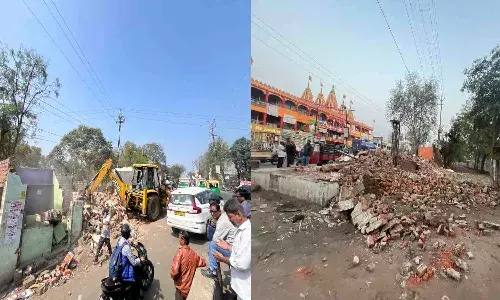 भोपाल के आंनद नगर इलाके से हटाए अतिक्रमण, भोपाल में बनेगी MP की पहली 10 लेन सड़क