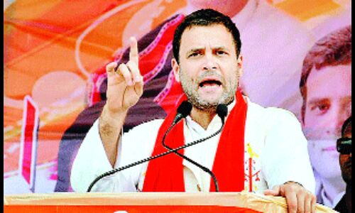 मन्दसौर के कार्यक्रम में दिए कड़े संकेत   मध्यप्रदेश में संगठन की कसावट के मूड में हैं राहुल गांधी