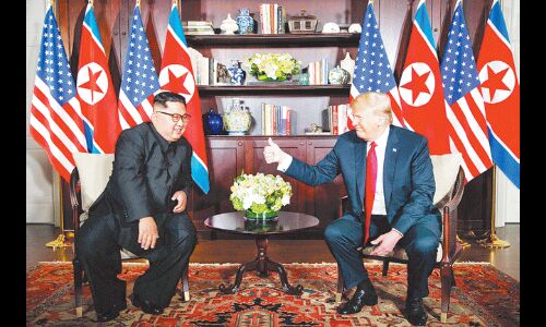 ट्रम्प-किम मुलाकात एक ऐतिहासिक पल
