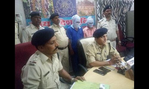 सेंवढ़ा पुलिस ने किया 95 हजार रूपये की चोरी का खुलासा