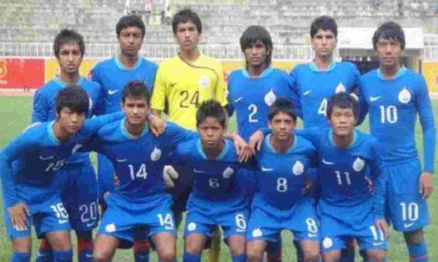 चीन ने भारतीय अंडर-16 फुटबॉल टीम को 1-0 से हराया