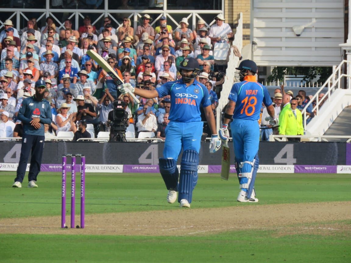 ENGvsIND : रोहित ने वनडे का लगाया 18वां शतक, मैच जीता