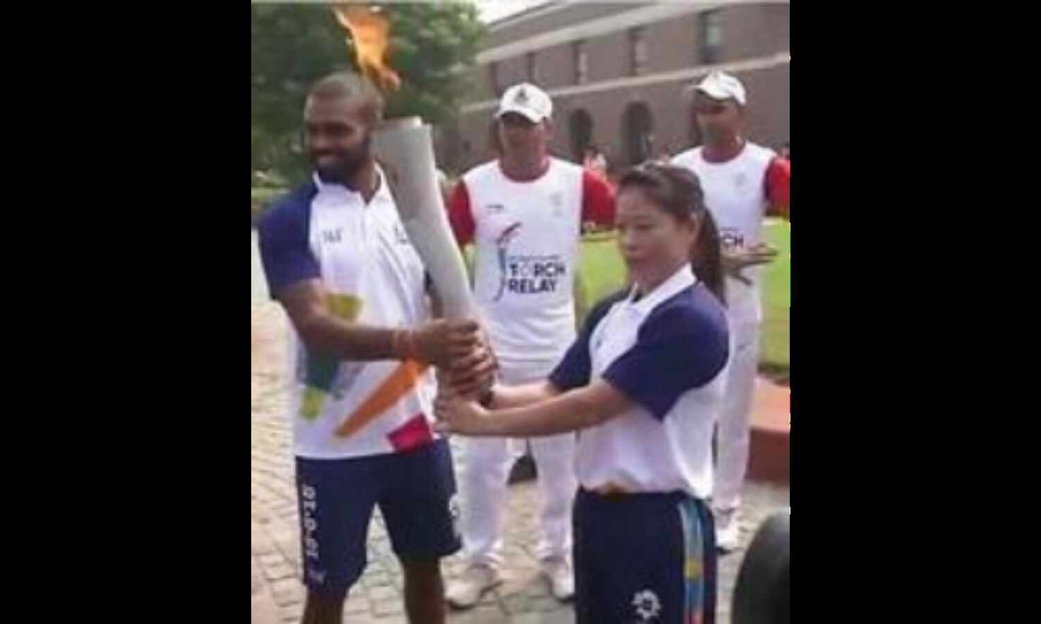 18वें एशियन खेल : मशाल रिले में मैरी कॉम,श्रीजेश सहित शामिल हुए 30 एथलीट