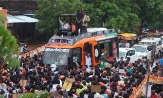 जनआशीर्वाद यात्रा : शहीदों का अपमान करने वाले स्वयं सोचें, कौन देशद्रोही-कौन देशभक्त - शिवराज