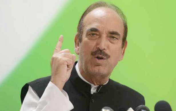 कांग्रेस कार्य समिति का नए सिरे से चुनाव होना चाहिए : गुलाम नबी आजाद