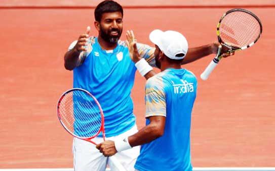 Asian Games 2018 : रोहन बोपन्‍ना और दिविज शरण की जोड़ी ने जीता स्वर्ण