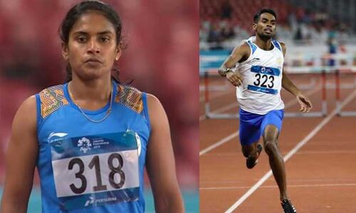 Asian Games 2018 : धरुण अय्यासामी और सुधा सिंह ने जीता रजत