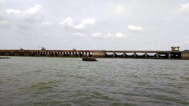 शहर में हुई बारिश पर तिघरा का कैचमेंट क्षेत्र रहा सूखा